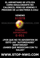 ¡VENENO! ASPARTAMO