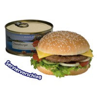 Cheeseburger en lata (12 x 150g)